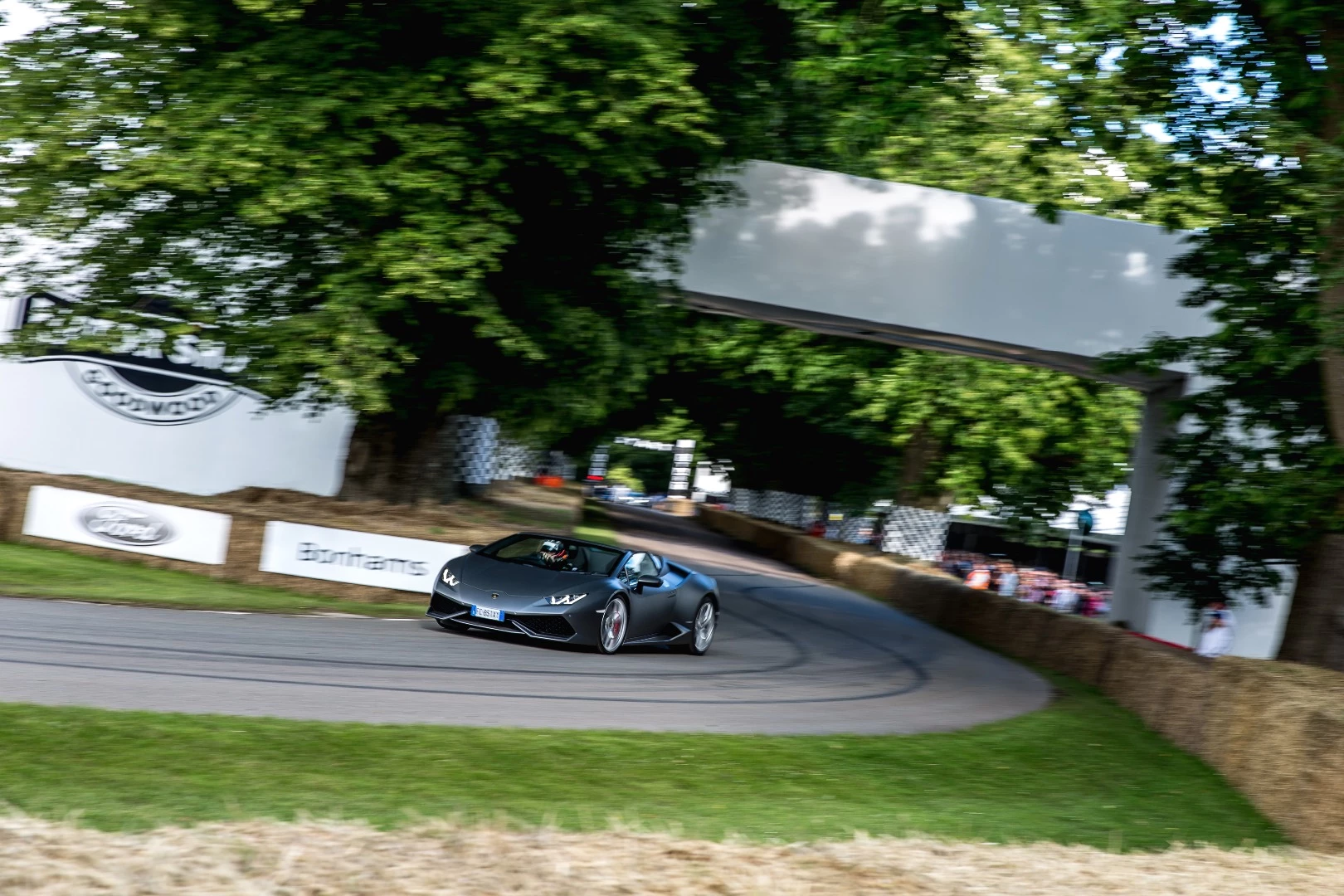 The all-wheel drive Lamborghini Huracan
