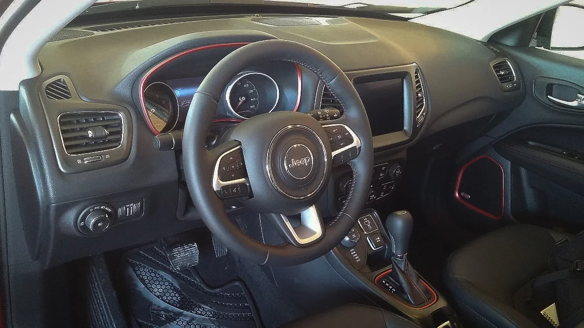 Inside, the new Compass takes its cue from the Cherokee models with quality materials, soft-touch plastics, and a more user-friendly, ergonomic experience overall