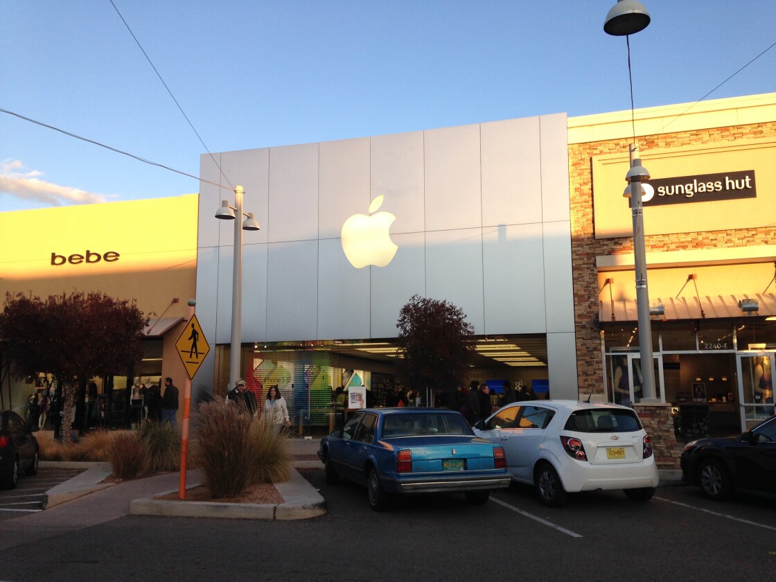Apple Store, taken with the iPhone 5c