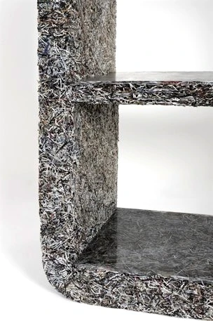 The Shredded "Library" bookshelf (Photo: Theo van Pinxteren/Industry Gallery)