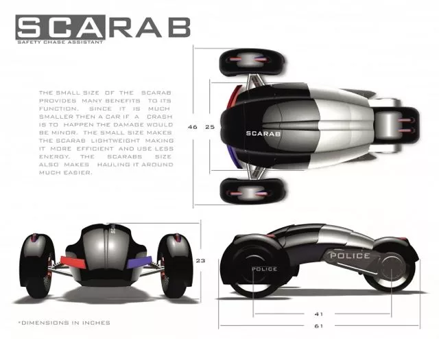 The SCARAB Police Chase Assistant concept