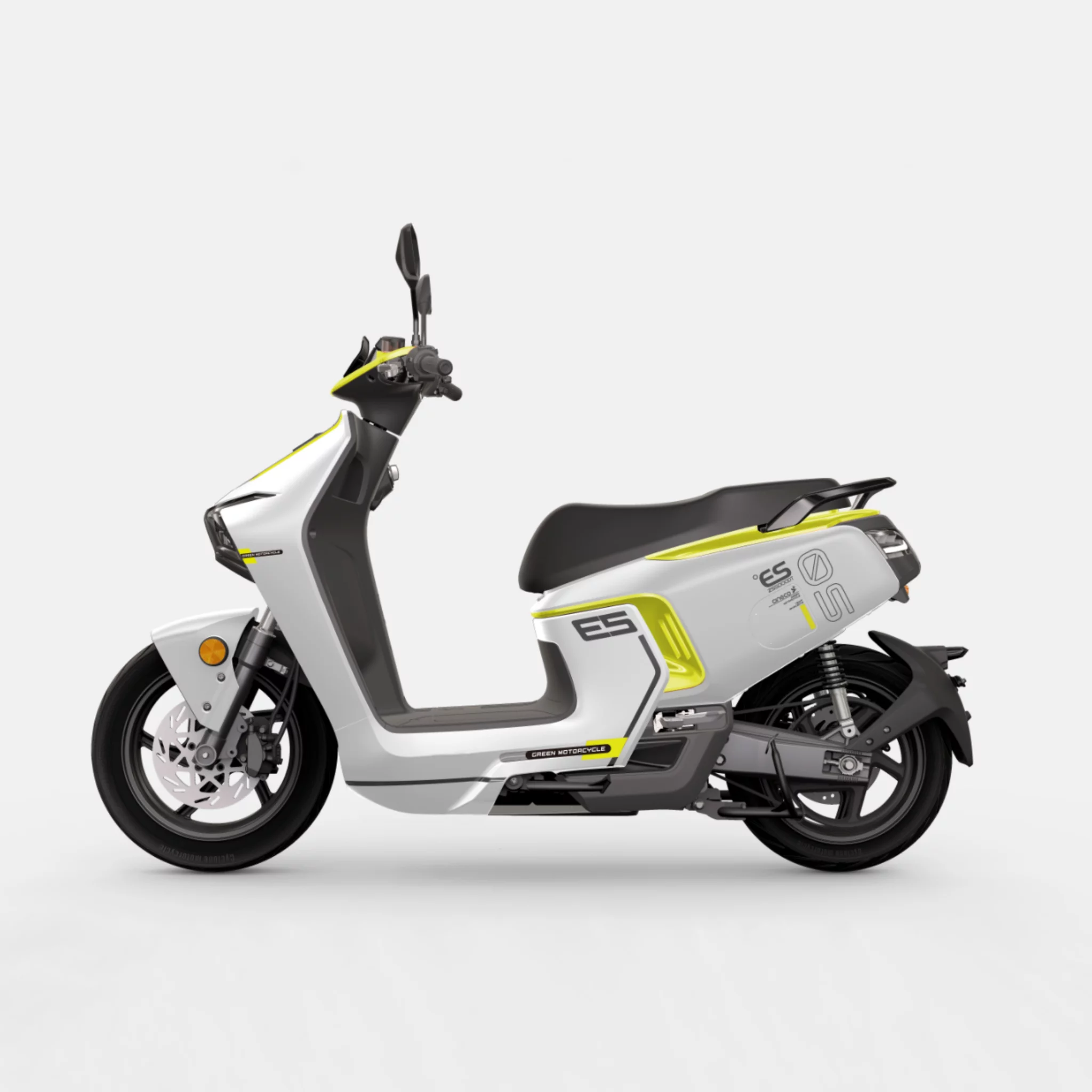 Classic gas scooter vibes but without the noise