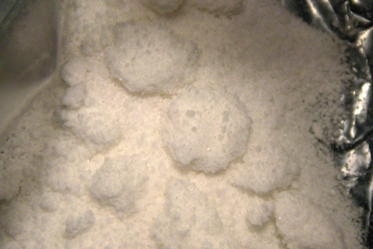 A modified form of MDMA (pictured here in powder form) has potential as a potent cancer treatment