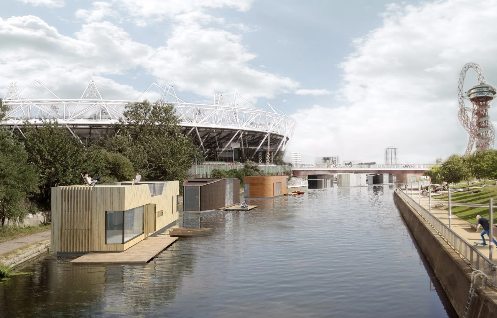Buoyant Starts – Floating Homes Ltd with Baca Architects