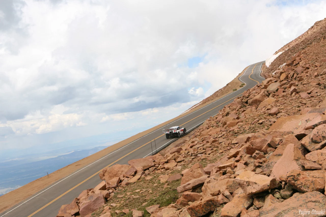 "Monster" Tajima on Pikes Peak