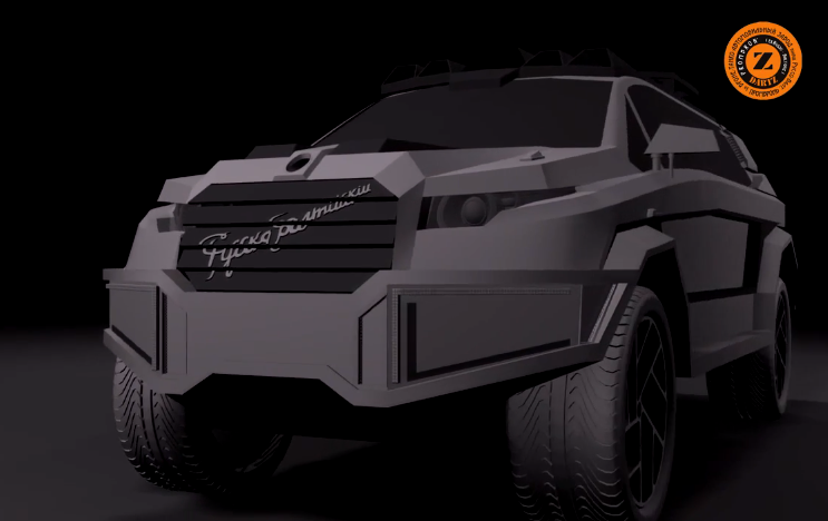 The Prombron Black Shark can be armored up to the B7 level