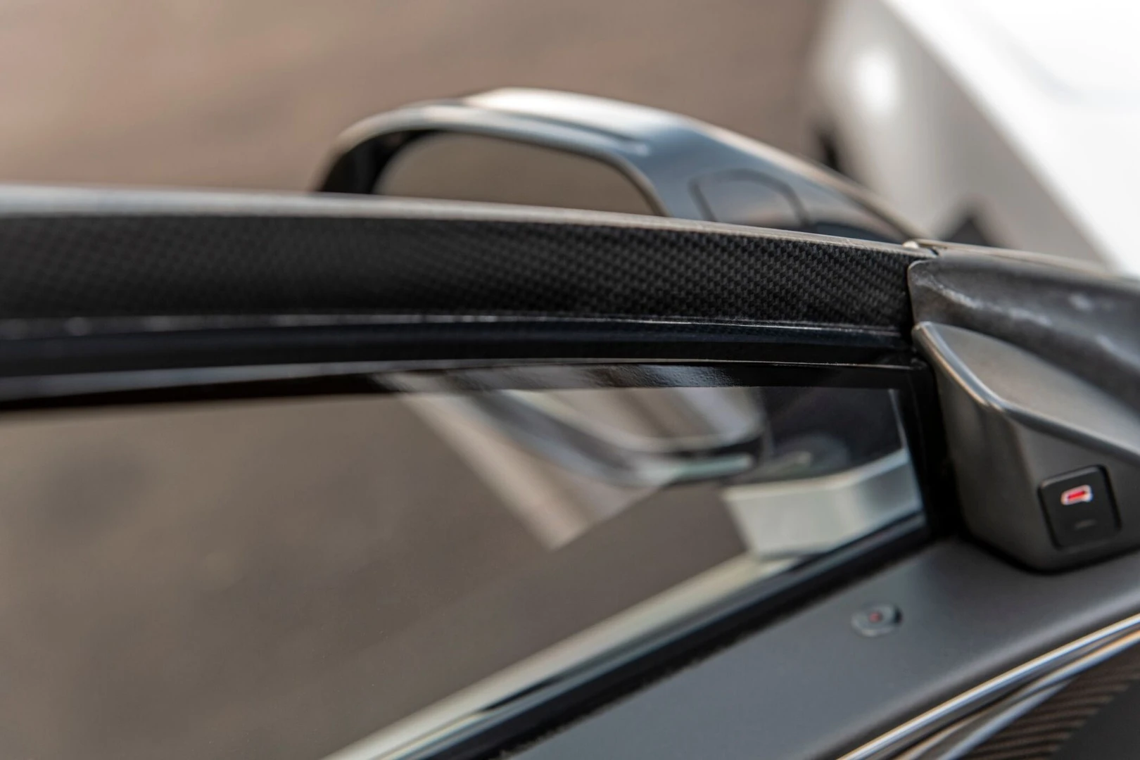 The armor package on the AddArmor APR RS7 consists of polycarbonate body panels and ballistic glass with layers of polycarbonate throughout