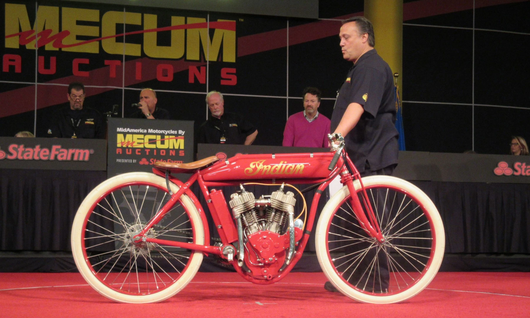 $52,250 – 1917 Indian Daytona Board Tracker - Mecum Lot F70