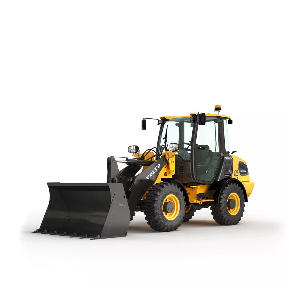 The L25 Electric offers a per-charge operation time of up to eight hours