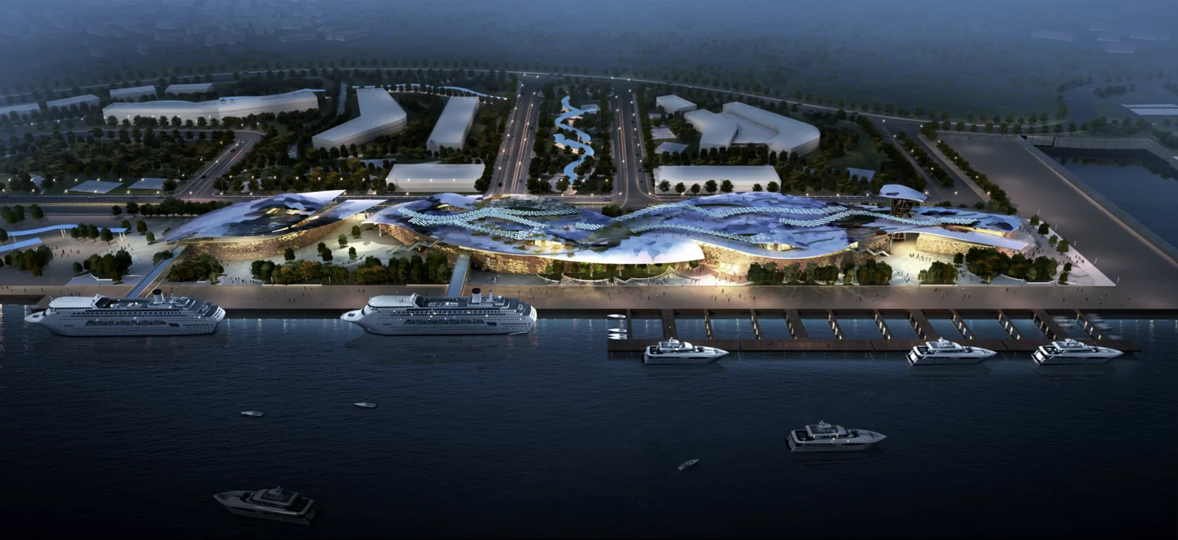 The concept from Spanish firm Miralles Tagliabue won an honorable mention