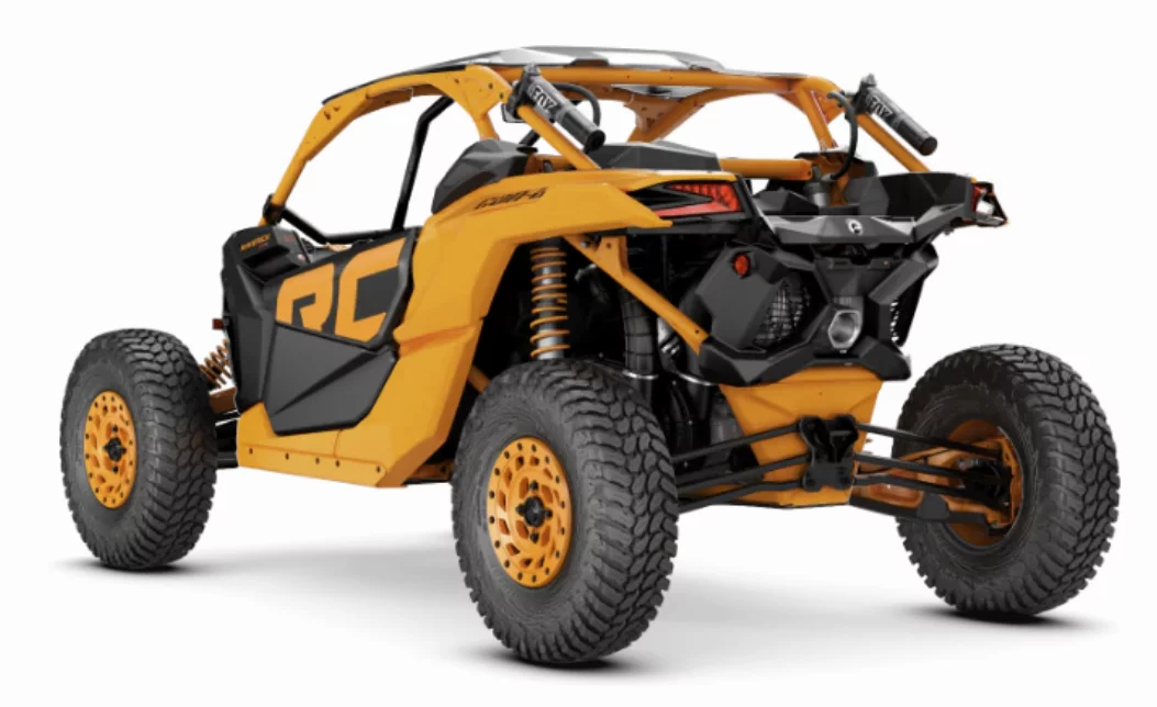 The RC model is the king of the hill, with a massive 24 in of rear suspension travel