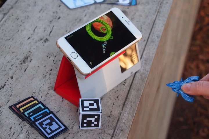 The Oak dock, along with the game cards and music pads it interacts with