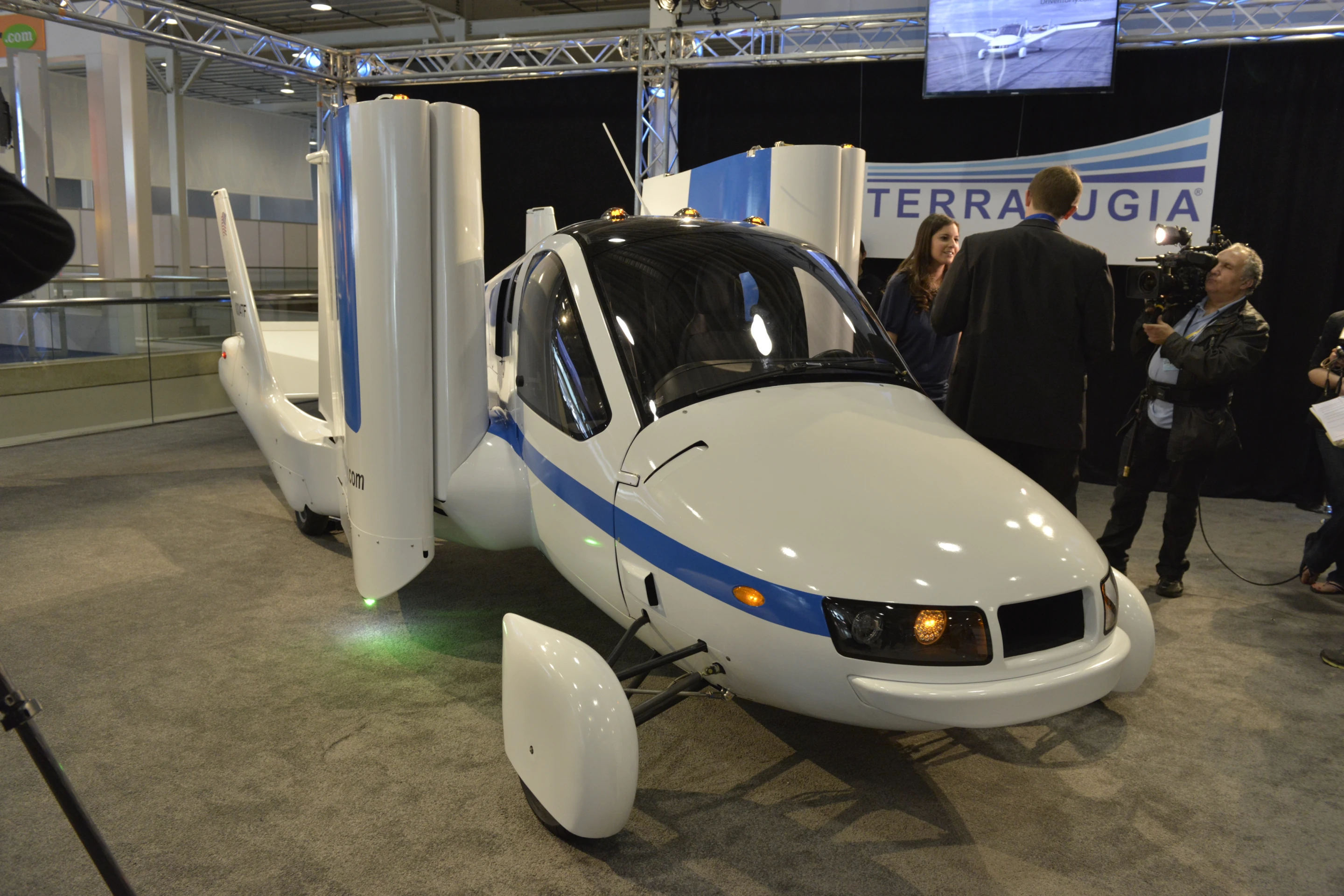 The Terrafugia Transition at the 2012 New York International Auto Show