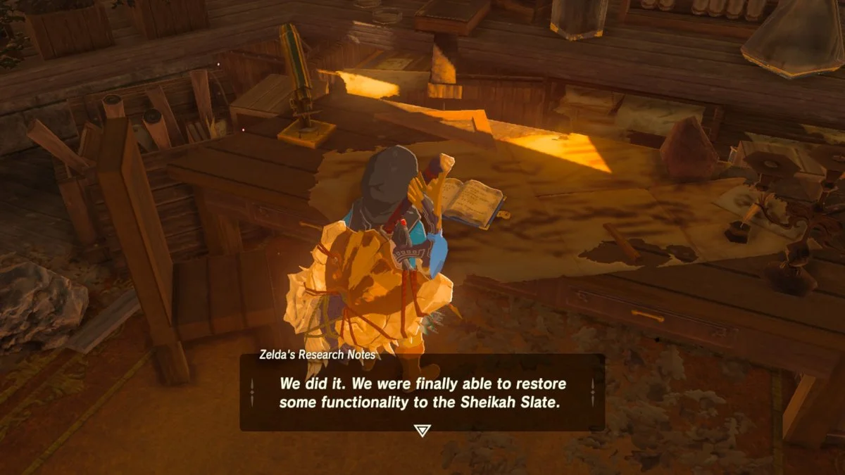 Zelda's research journal.