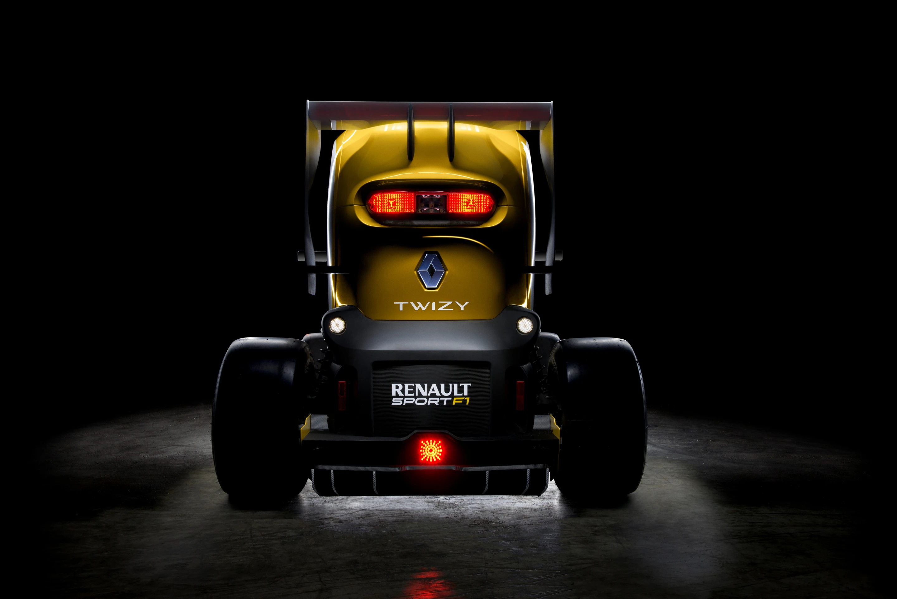 From the back Twizy looks angry yet confused about its purpose