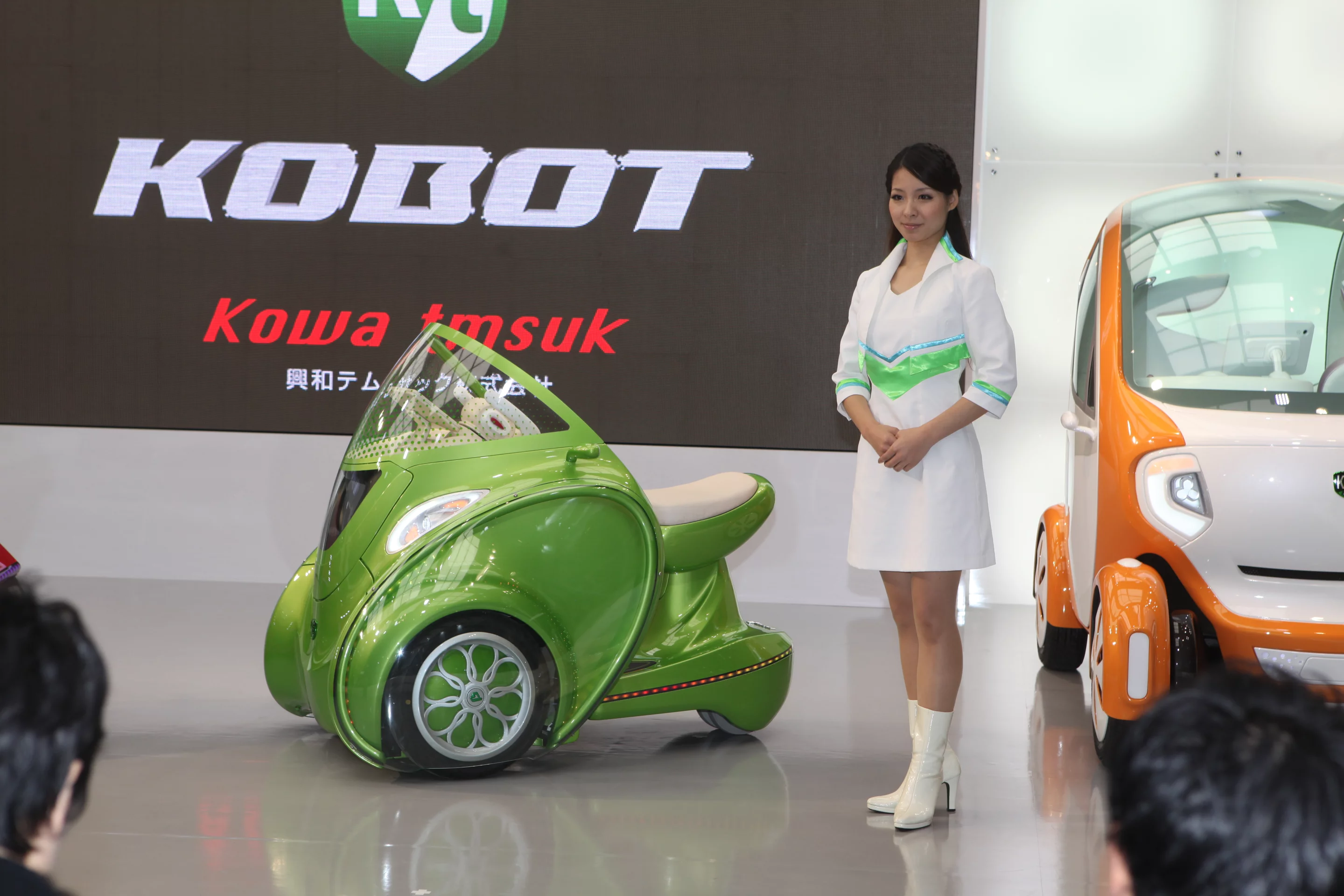 The Kobot beta concept vehicle at the 2011 Tokyo Motor Show