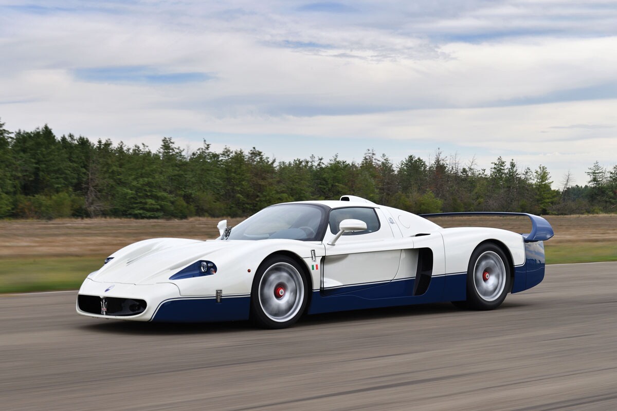 The Maserati MC12 sold for €3,024,000 ( $3,207,255)