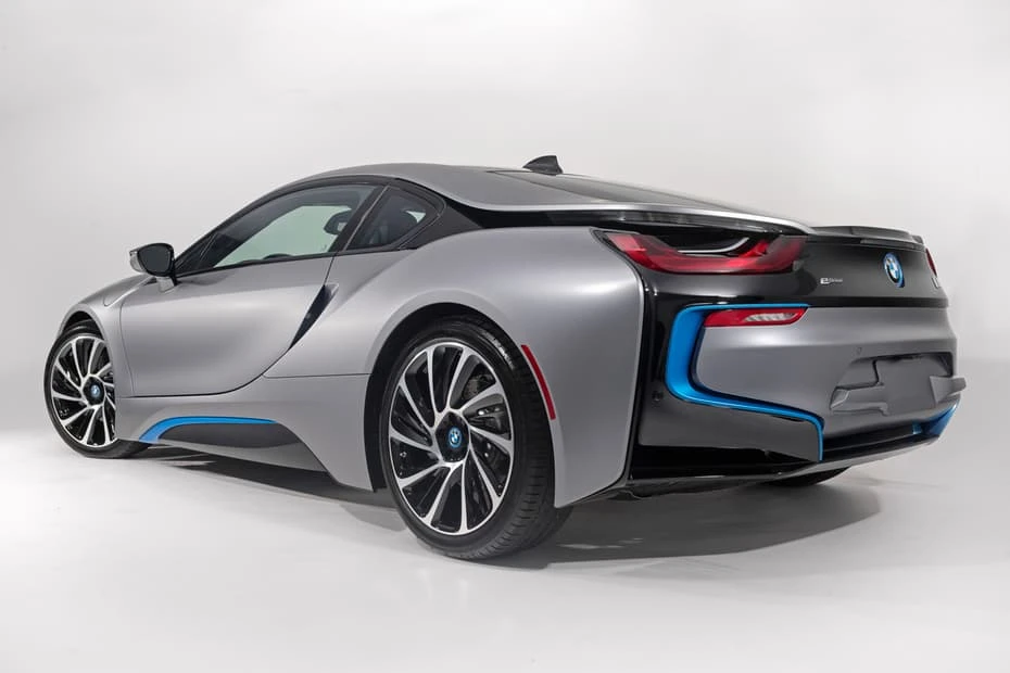The BMW i8 is powered by a three-cylinder petrol engine and an electric motor