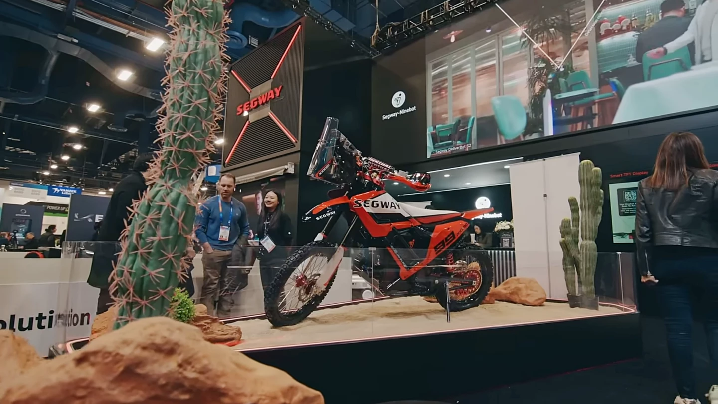 The Segway X1000 was unveiled at CES 2025