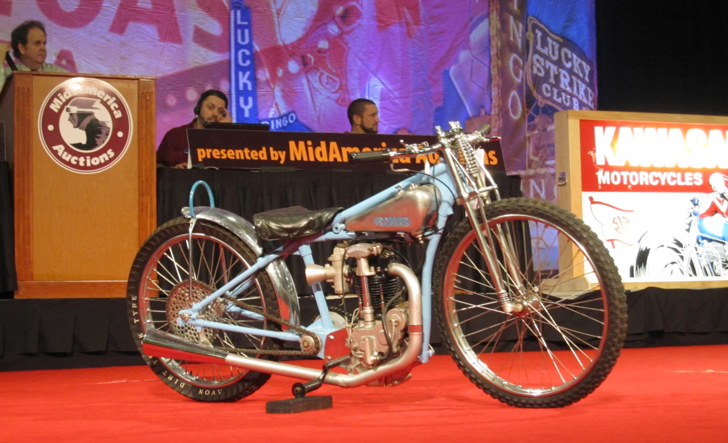 MidAmerica sold this 1934 Crocker Speedway Bike for US$151,200 in Las Vegas in January, 2011