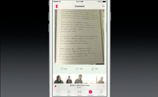 Apple Music Connect