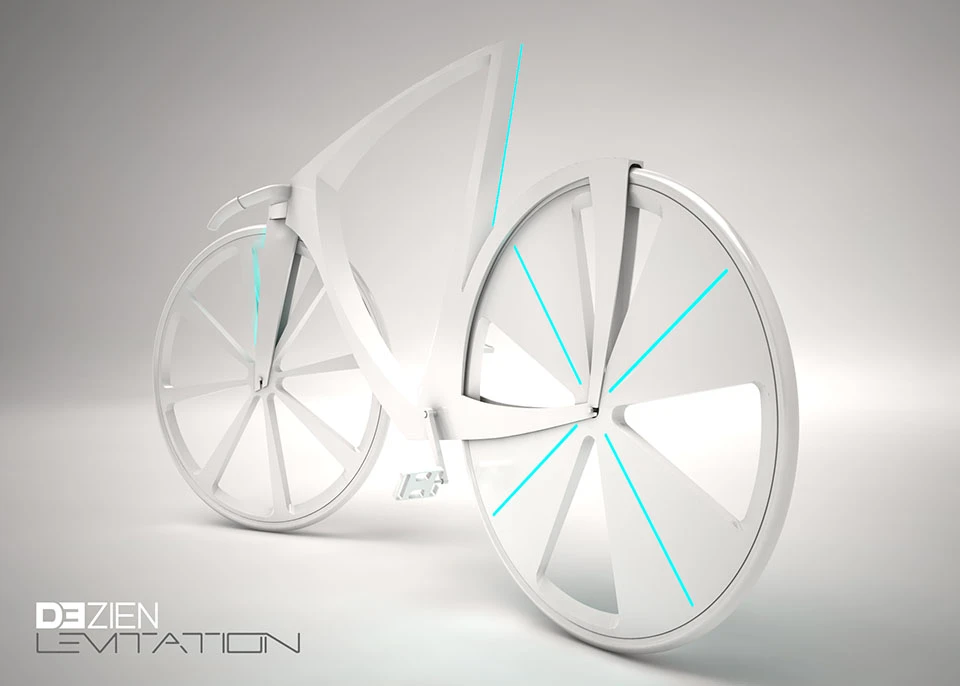 Dezien's Levitation concept bicycle