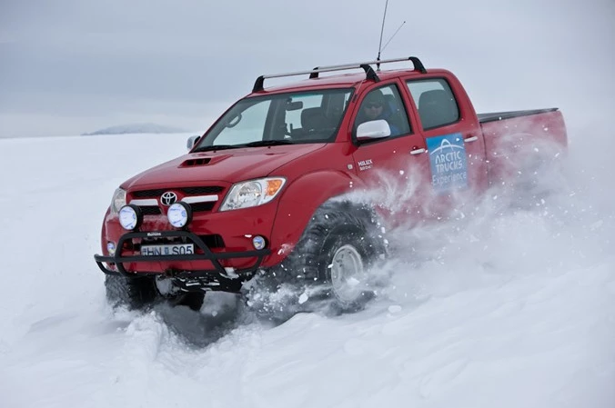 Arctic Trucks in action, Iceland.