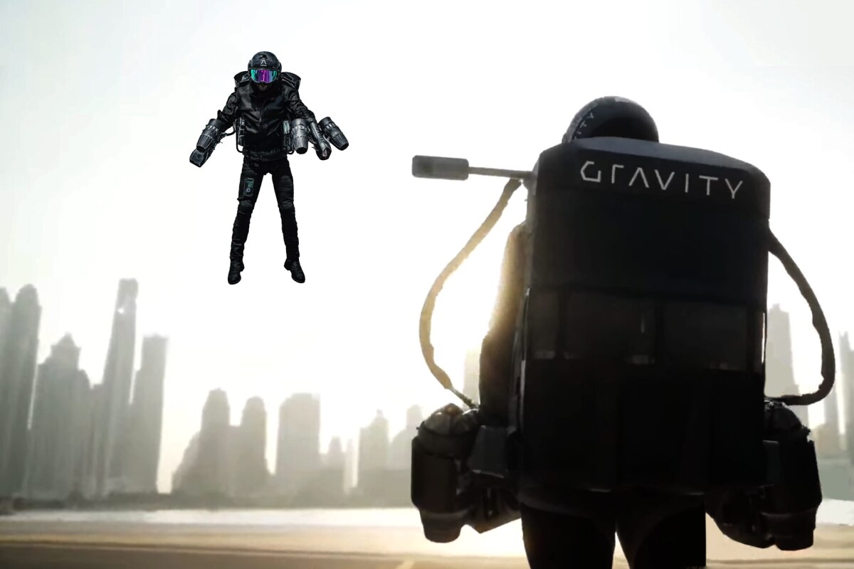Video: World's first Jet Suit Grand Prix delivers thrills – and spills