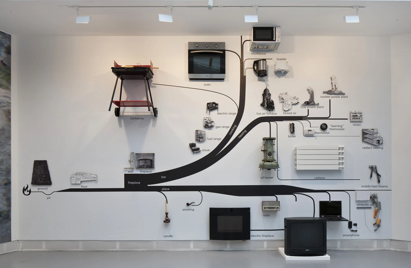 The functions of the fireplace (Image: Francesco Galli, courtesy Biennale di Venezia)