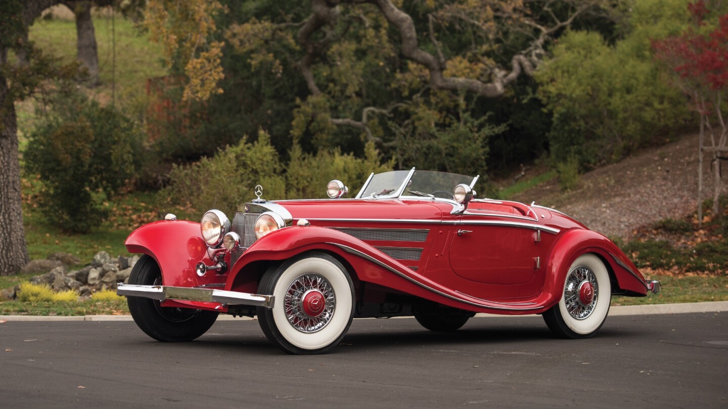 This 1937 Mercedes-Benz 540 K Special Roadster is one of only 25 produced. It is expected to sell for between $10 million and $13 million