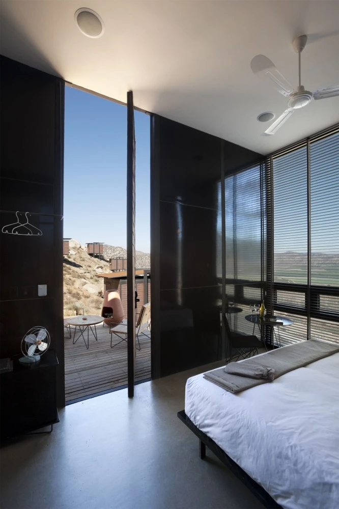Hotel Endemico is a romantic hideaway located in Valle de Guadalupe, Baja California, Mexico