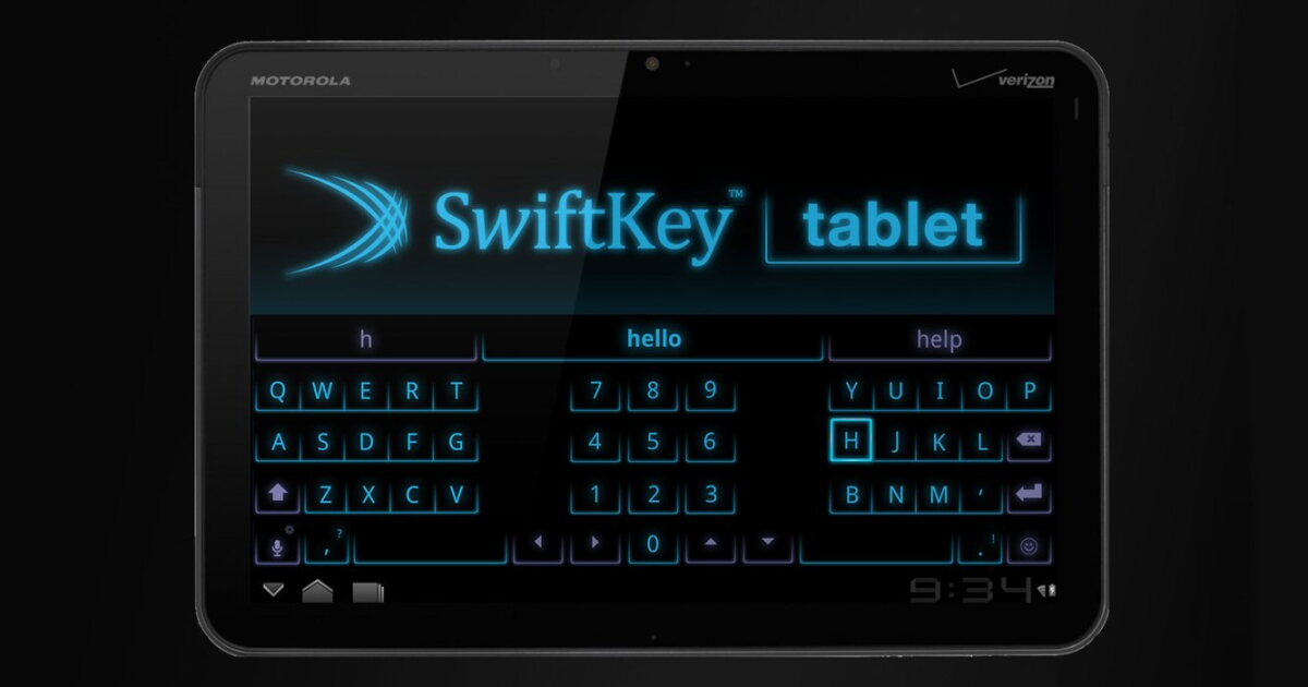 Software Android Keyboard Tablet New tablet typing app developed for Android Honeycomb