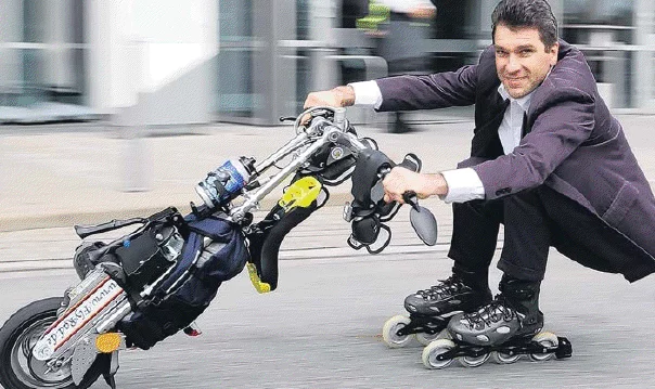 The FlyRad motorized electric unicycle