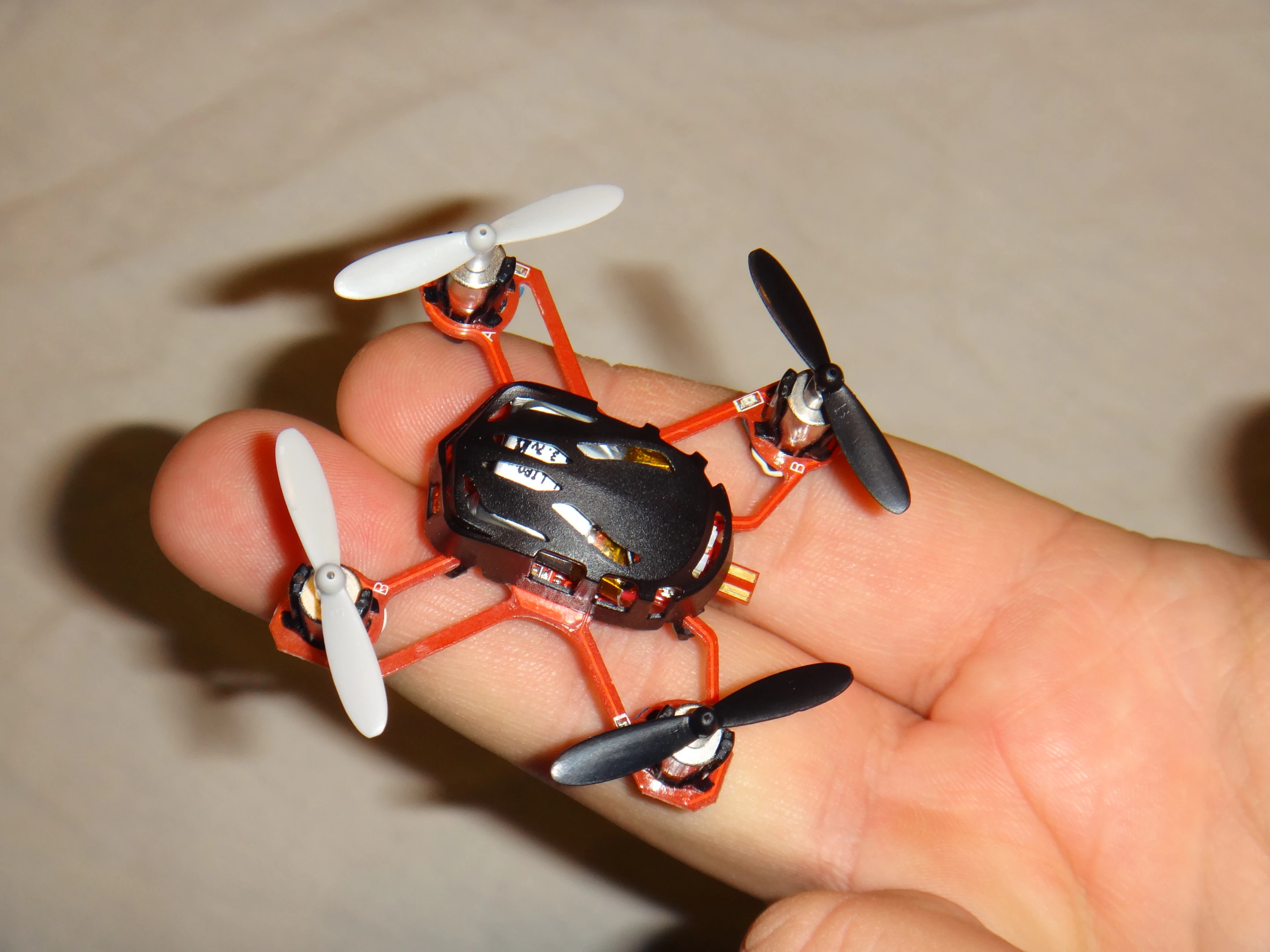 Estes claims the Proto X one of the lightest quadcopters in the world with a weight of 0.4 oz (11.5 g)