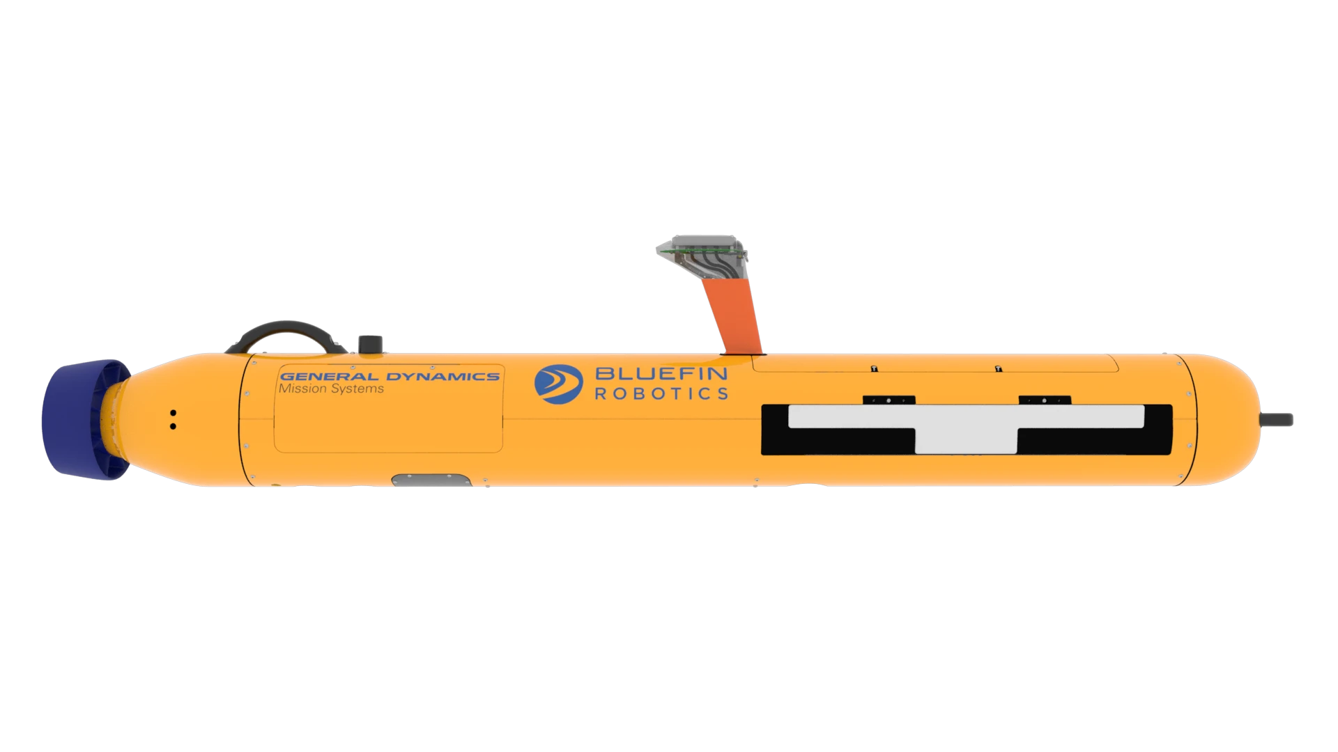 Side view of the Bluefin-9
