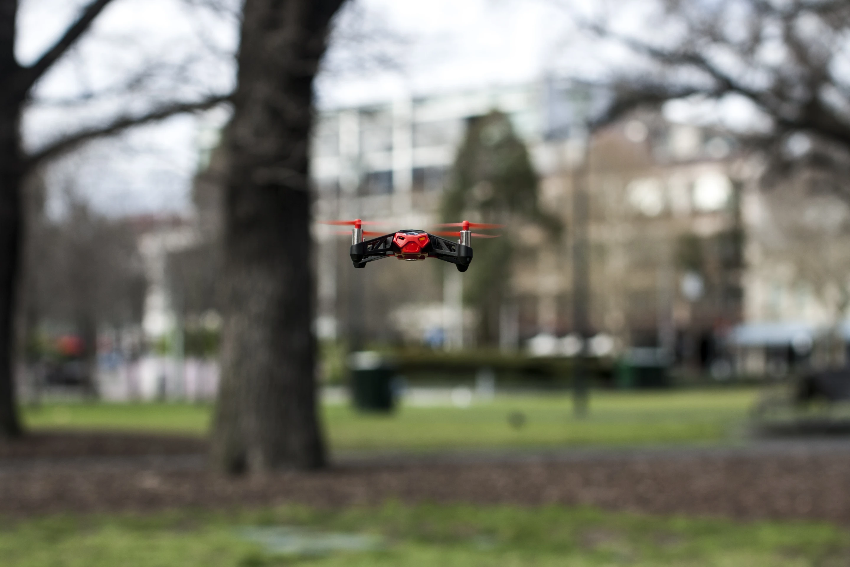 Parrot does say the Rolling Spider is an indoor and outdoor drone and we found this claim to more or less check out, at least when flying in relatively stable weather (Photo: Nick Lavars/Gizmag)
