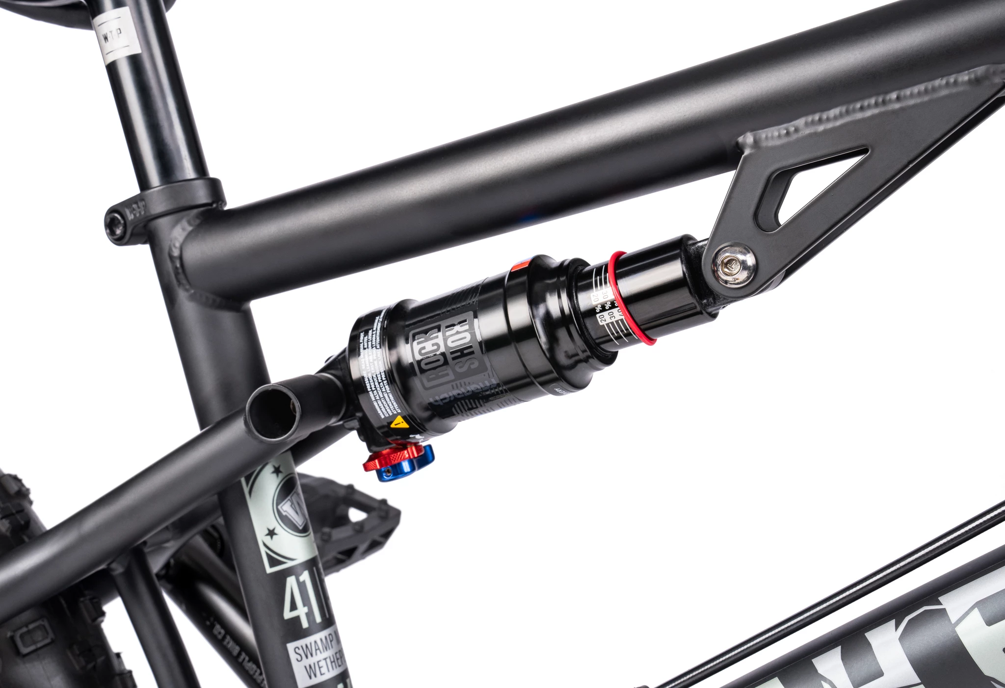 Rear suspension is provided by a Rockshox Monarch RL shock