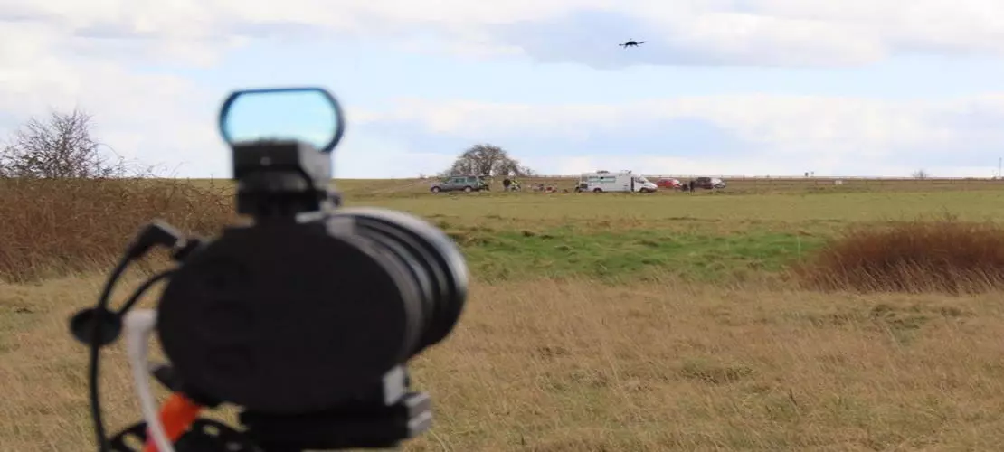 QinetiQ has demonstratd the world's first FSOC laser-controlled drone, invulnerable to RF-spamming countermeasures