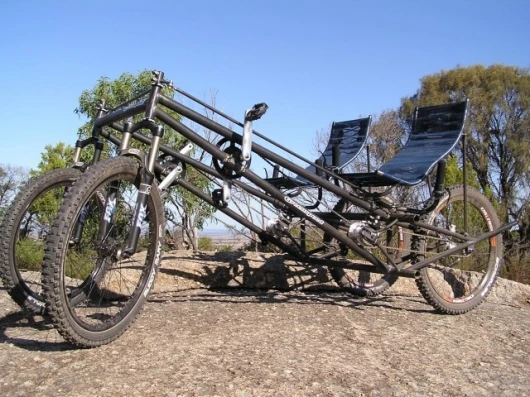 The quike: the four-wheeled bicycle