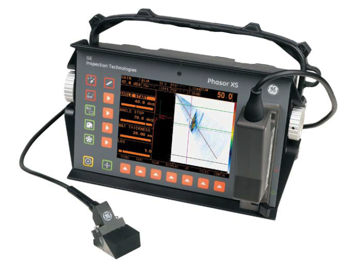 GE Phasor XS ultrasonic flaw detector