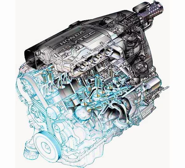 The Honda Acura 3.7-liter VTEC engine supplies 305 horsepower and 273 ft-lbs to the Panther (Photo: WaterCar)