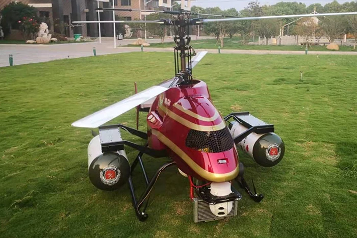 The QilingUAV JC260, loaded up and ready to go