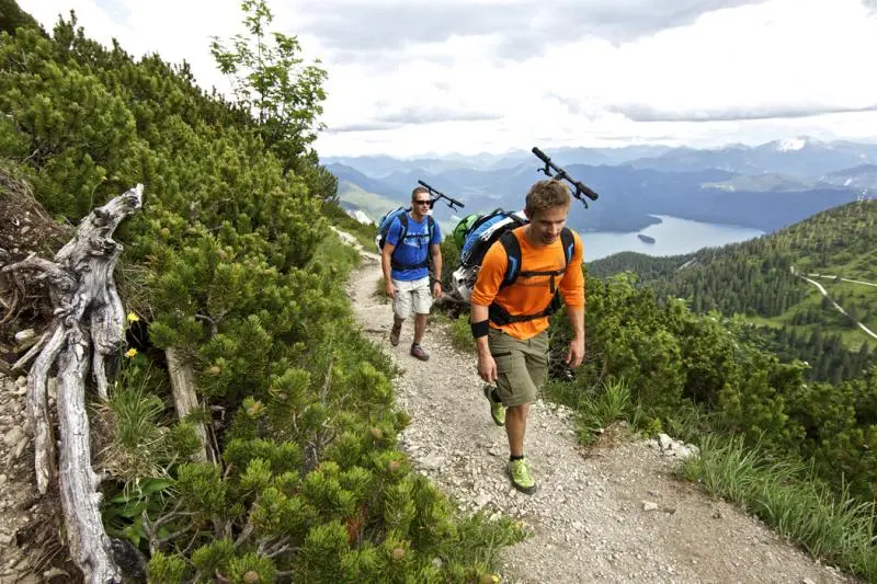 The Mountainskyver TRAIL is a folding downhill scooter that can be packed to the top of a mountain, then assembled and ridden back down