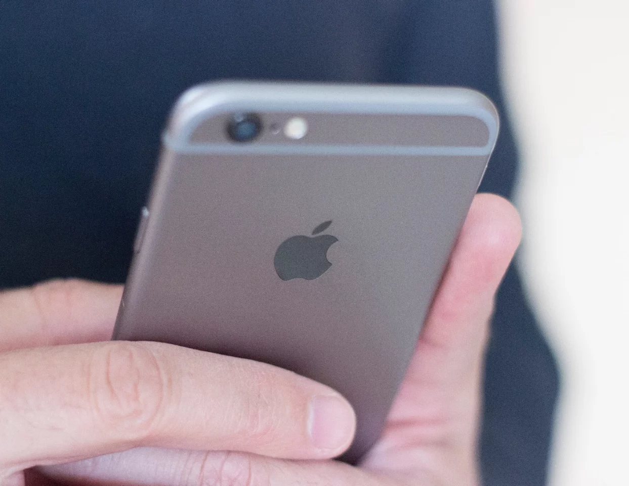 The iPhone 6 has a smaller profile