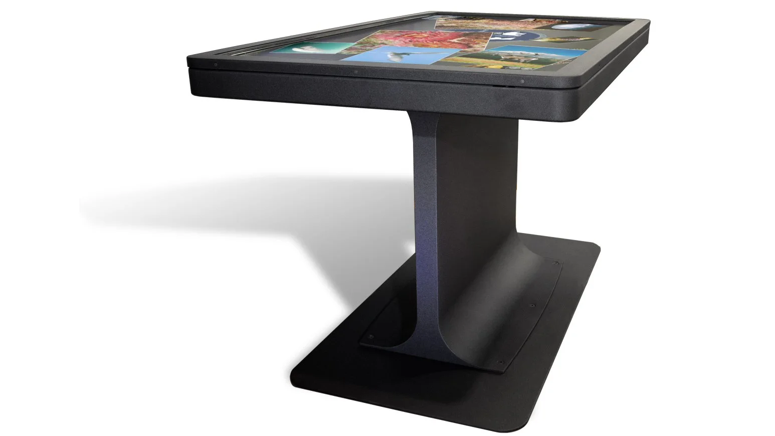 Ideum has announced a new slim addition to its series of 55-inch multitouch tables, with solid state storage anddual-core processing power