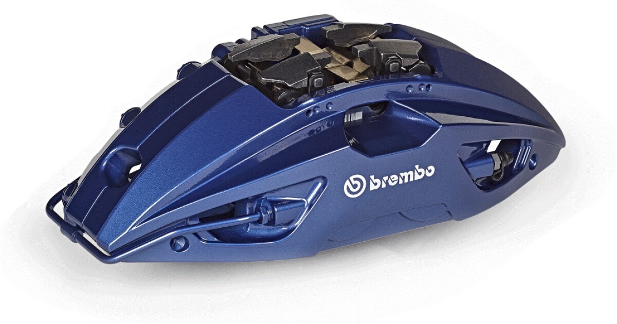 Brembo presents new lowweight calipers for highend cars