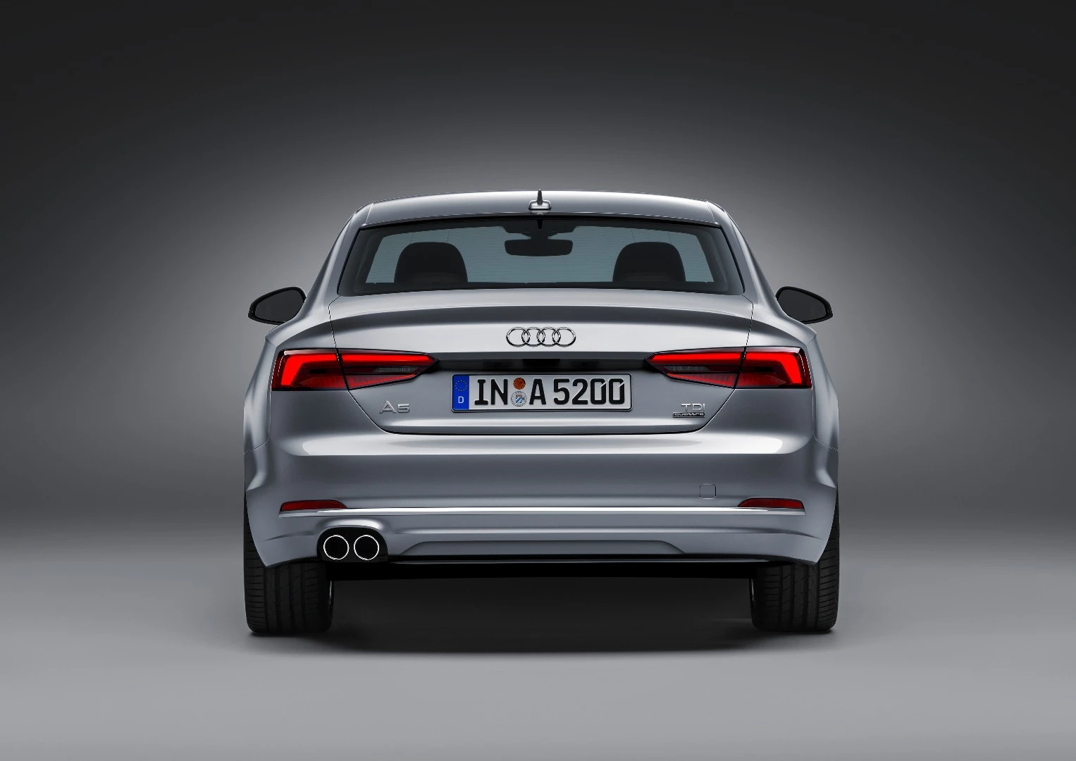 The A5's rear end is seriously slick