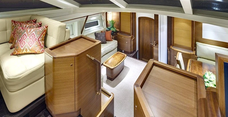 S/Y Antares III interior detail