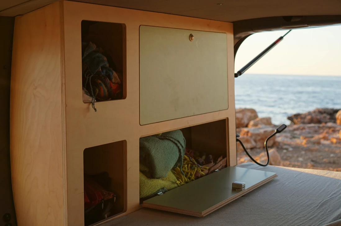 Buyers can opt for a single left or right bedside cabinet, both or none at all