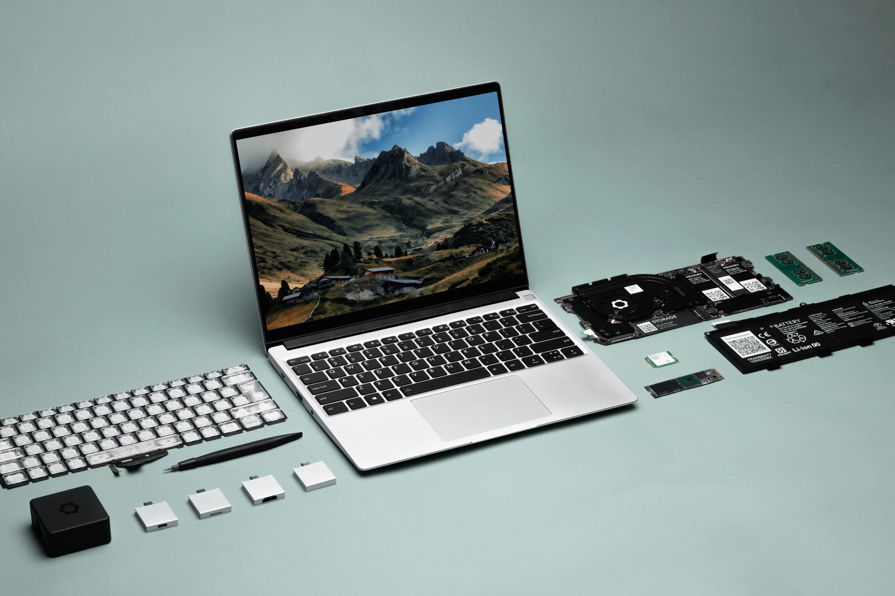 The Framework Laptop is designed to be customized, upgraded and repaired